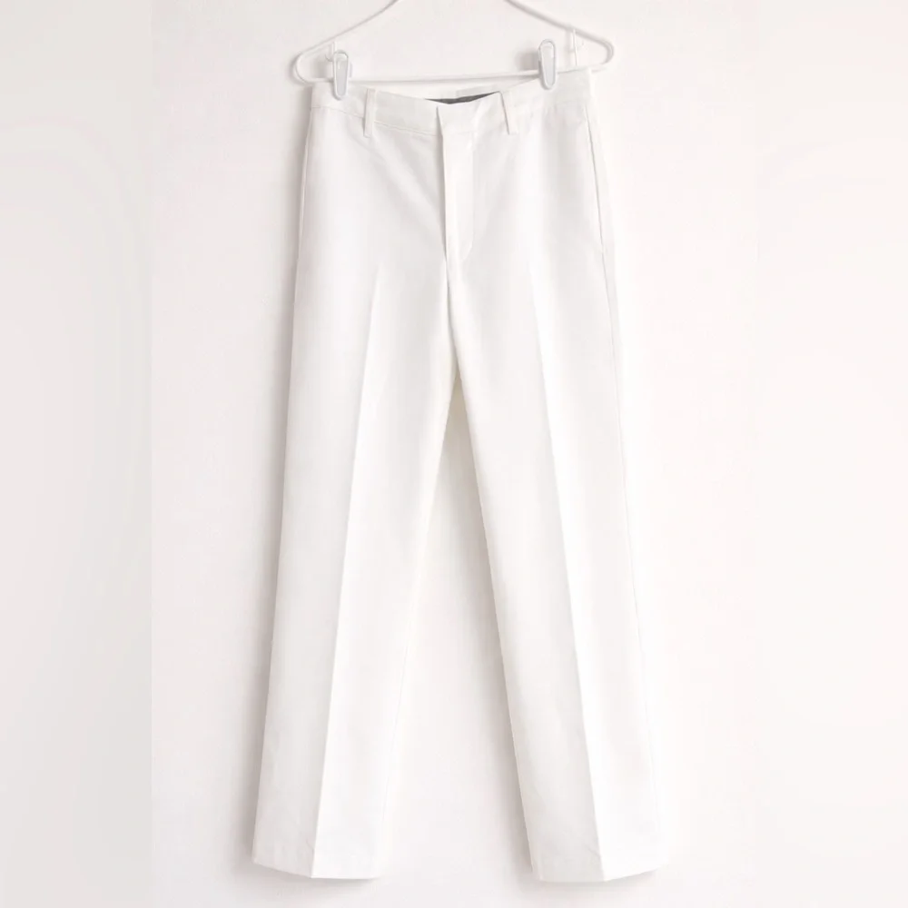 ENZA COSTA Ponte Knit Flare dress pants Womens  Off White size 25 (28x32)